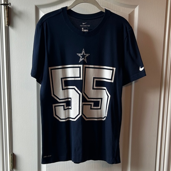 Nike Dri Fit Vander Esch # 55 Short Sleeve Tee - Picture 1 of 6